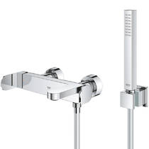 Змішувач для ванни Grohe Plus 33547004 з душовим набором, хром, фото №3