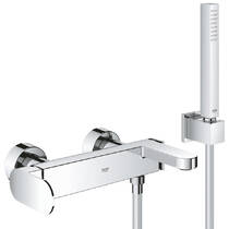 Змішувач для ванни Grohe Plus 33547004 з душовим набором, хром, фото №2