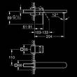 Змішувач прихованого монтажу для раковини Grohe 29306004 хром, фото 6
