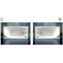 Ванна гидромассажная WGT WGTRialto ARONA 180x90х68 на каркасе, белый глянец, фото №3