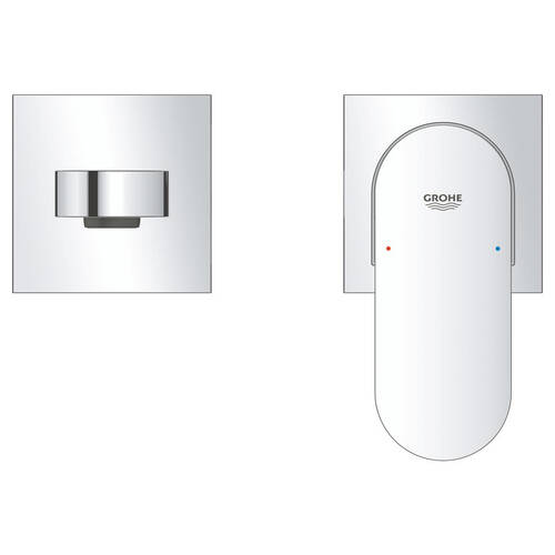 Змішувач прихованого монтажу для раковини Grohe Plus 29303004 хром, фото 3
