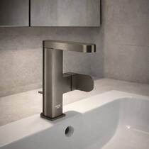Змішувач для раковини Grohe Plus 23871AL4 розмір М, графіт темний матовий, фото №1