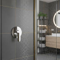 Змішувач прихованого монтажу для ванни/душу Grohe Plus 24060004 хром, фото №1