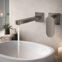 Смеситель скрытого монтажа для раковины Grohe Plus 29306AL4 матовый графит, фото №1