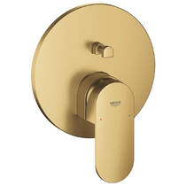 Змішувач прихованого монтажу для ванни/душу Grohe Plus 24060GN4 холодний світанок матовий (золото), фото №2