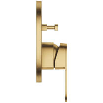 Змішувач прихованого монтажу для ванни/душу Grohe Plus 24060GN4 холодний світанок матовий (золото), фото №4