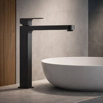 Змішувач для раковини Bossini Gillo-T Z00706000073005 чорний матовий, фото №1