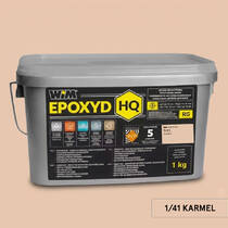 Заполнитель для швов WIM Epoxyd 1/41 эпоксидный двухкомпонентный карамель 1кг, фото №1