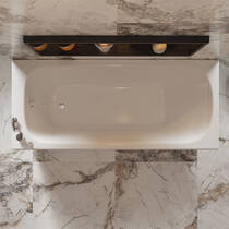 Ванна акриловая WGT Water Rialto Orta 170x70 см белый глянец, фото №2