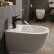 Змішувач для біде Hansgrohe Vivenis 75200340 хром чорний матовий, фото 1
