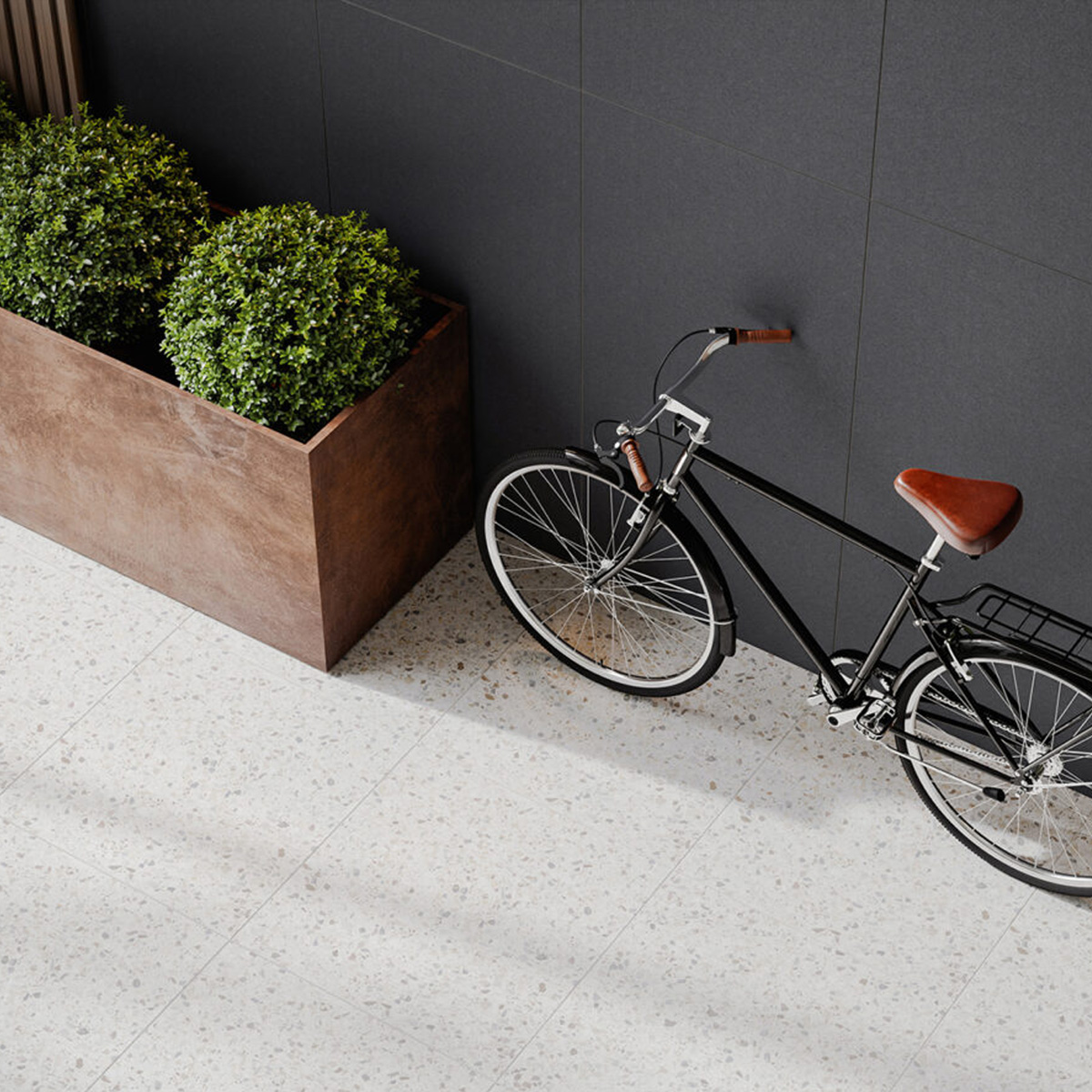 GRES MONOLIGHT EXTERIOR ANTHRACITE (MX14) RECT. (1 сорт)