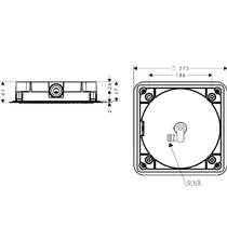 Верхній душ Axor Citterio C 28794000 хром, фото №2