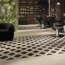 Керамограніт Ceramica Deseo Bossa Nero 33х33 см, фото №1