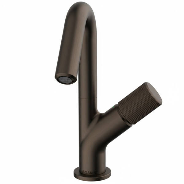 Змішувач для раковини Bossini Ply Z00901000658005 матовий колір збройової сталі, фото 2