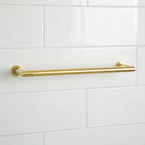 Рушникосушарка електрична Margaroli Sereno 621 20 Вт латунь полірований, фото №1