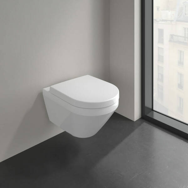 Унітаз підвісний Villeroy&Boch Omnia Architectura 4694C001 безобідковий