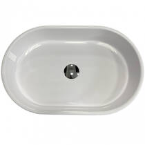 Раковина Adamant Beste New 54 см чорно-білий, фото №5