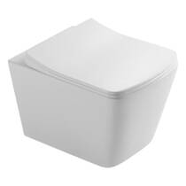 Унитаз подвесной Devit Aquamod HT-1014C-WHT007 без ободка с турбосмывом с крышкой quick-fix, soft-close, фото №4