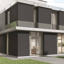 Керамограніт Almera Ceramica-2  QUARTZITE BLACK COLORRED BODY 60х120 см, фото №1