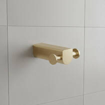 Крючок Gessi Rilievo 59522-726 двойной теплая бронза матовый, фото №1