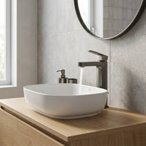Смеситель для раковины Grohe Plus 32612AL4 графит темный матовый, фото №1