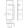 Смеситель скрытого монтажа Gessi Rettangolo 43024-726 с термостатом теплая бронза матовый, фото 3