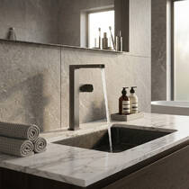 Смеситель для раковины Grohe Plus 32618AL4 графит темный матовый, фото №1