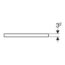 Стільниця Geberit 505.284.00.1 One дерево білий глянець, фото №4