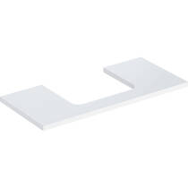 Стільниця Geberit 505.284.00.1 One дерево білий глянець, фото №1