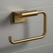 Держатель для туалетной бумаги Hansgrohe AddStoris S 41788140 без крышки бронза матовый, фото №1
