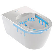 Унітаз-біде підвісний Duravit SensoWash Starck f Lite 650001012004310 з електронним сидінням, фото №6