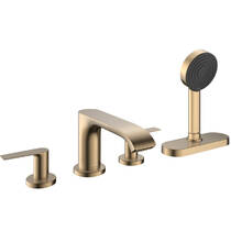 Змішувач для ванни Hansgrohe Vivenis 75444140 на борт ванни бронза матовий, фото №2