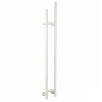 Полотенцесушитель водяной Margaroli Arcobaleno 417 DX 1537x187 мм белый мат, фото №2