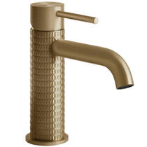 Змішувач для раковини Gessi Meccanica 54202-726 тепла бронза матовий, фото №2