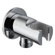 Шлангове підключення Devit  Flow D113100000020C з тримачем ручного душу, хром, фото 2