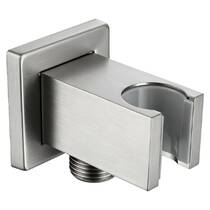 Шлангове підключення Devit Flow D113100000020BN з тримачем ручного душу, brushed nickel