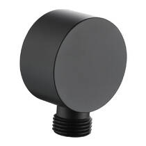 Шланговое подключение Devit Flow D113100000030BM, черный матовый, фото №1