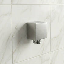 Шлангове підключення Devit Flow D113100000040BN, brushed nickel