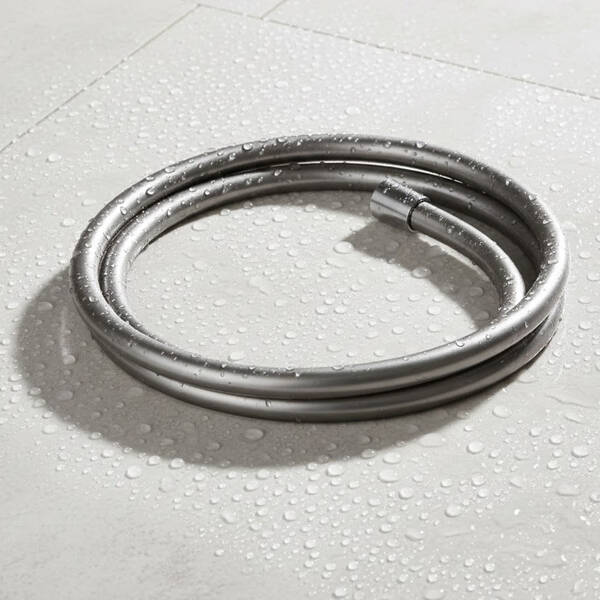 D113000001000BN Flow Душовий шланг з латунними гайками G1/2’’ довжиною 1,5 м, brushed nickel — фото 3
