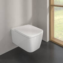 Унітаз підвісний Villeroy&Boch Subway 3.0 4610TL01 з кришкою Soft Close білий глянець, фото №1