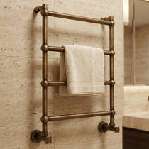 Полотенцесушитель комбинированный Margaroli Sole 442/TS 1246x563 мм бронза, фото №1