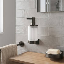 Дозатор для жидкого мыла Grohe Selection 41028AL0 графит темный матовый, фото №1