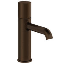 Змішувач для раковини Gessi Diamantato 70602-845 без зливу темна бронза матовий, фото №2