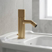 Змішувач для біде Gessi Habito 70607-726 тепла бронза матовий, фото №1