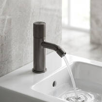 Змішувач для біде Gessi Habito 70607-707 чорний метал матовий, фото №1