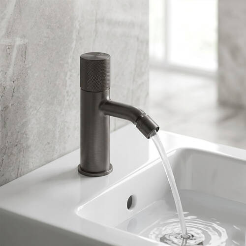 Змішувач для біде Gessi Habito 70607-707 чорний метал матовий, фото 1