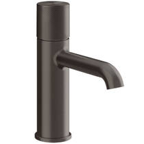 Змішувач для раковини Gessi Diamantato 70602-707 чорний метал матовий, фото №2