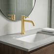 Змішувач для раковини Devit Flow 550534BG brushed gold, фото 1