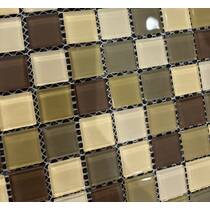 Мозаїка MOZAICO DE LUX V-MOS A107 BROWNIE 30,5х30,5 см, фото №1