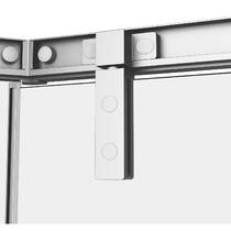 Душова кабіна AM.PM Gem 5-corner Pivot W90UG-405-9090-MT 90x90 см, прозоре скло, профіль матовий хром, фото №6